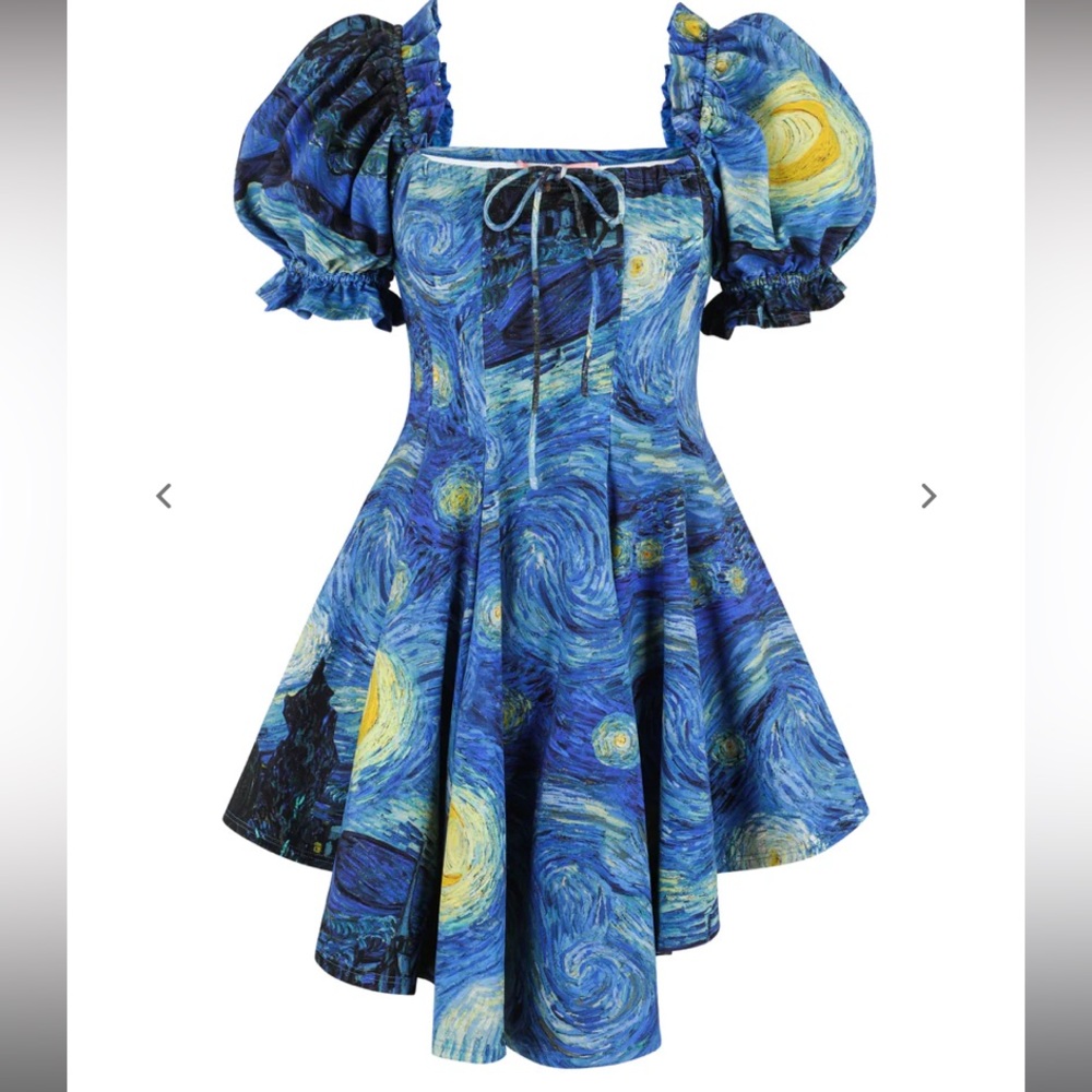 Selkie Starry Night Swim Dress & Bottoms 3X